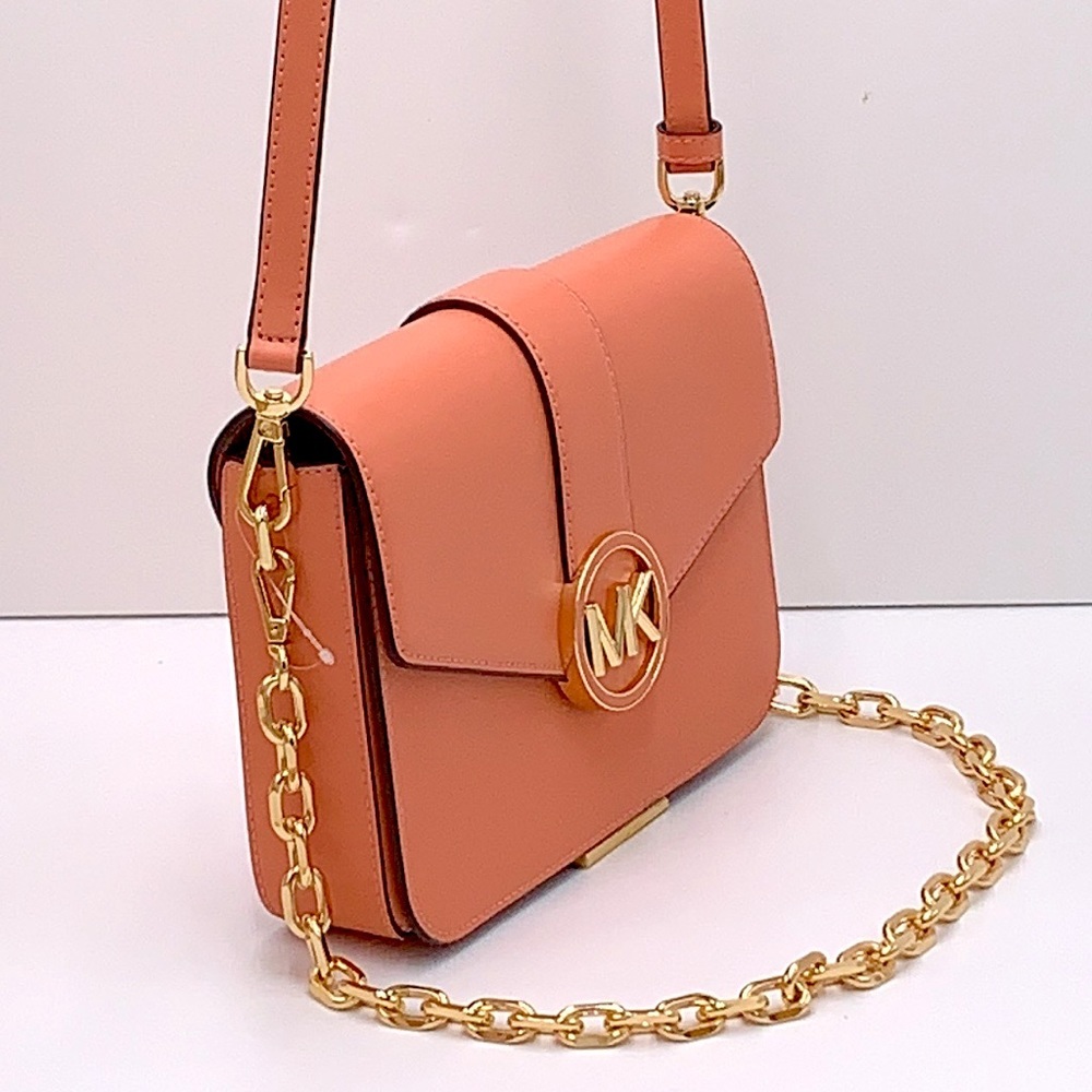 MICHAEL KORS CARMEN MEDIUM CONVERTIBLE SHOULDER BAG - Picture 4 of 16